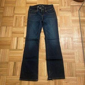 American eagle dark wash jeans